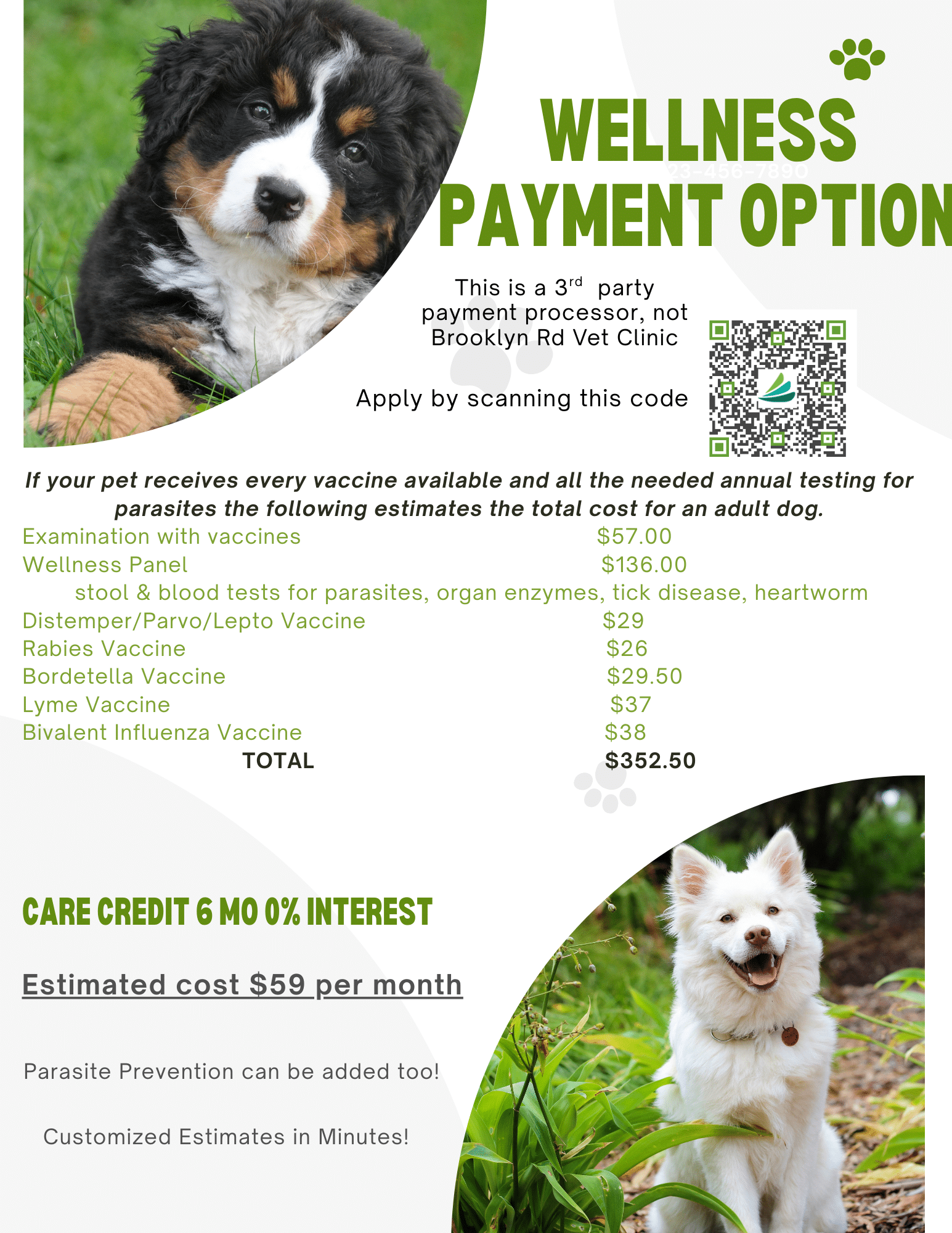 Wellness payment plans 3
